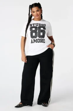 T-shirt met opdruk
