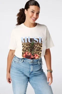 T-shirt met print