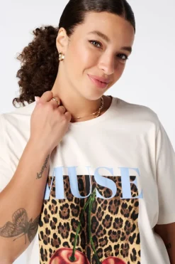 T-shirt met print