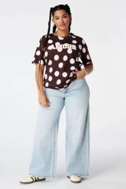T-shirt met print