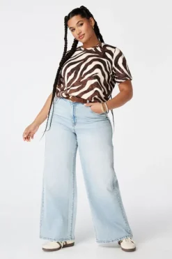 T-shirt met print