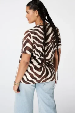T-shirt met print