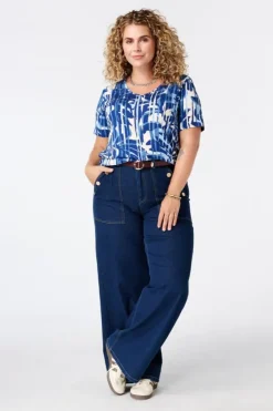 T-shirt met print