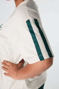 T-shirt met sportieve print