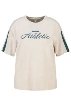 T-shirt met sportieve print
