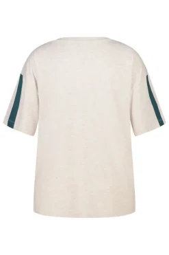 T-shirt met sportieve print