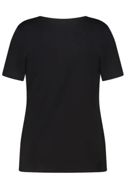 T-shirt met V-hals