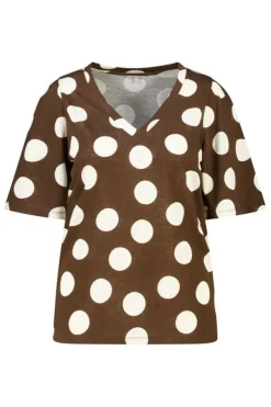 T-shirt met V-hals