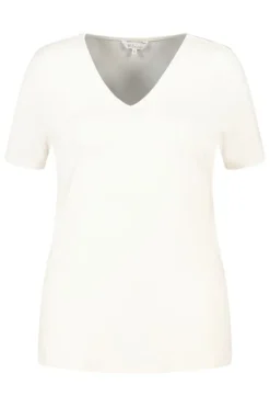 T-shirt met V-hals