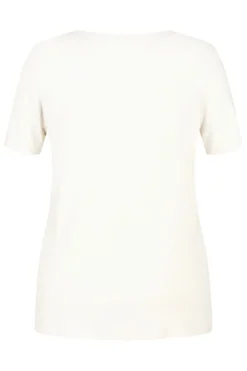 T-shirt met V-hals