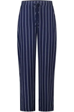 Wide leg broek met print