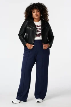 Wide leg pantalon