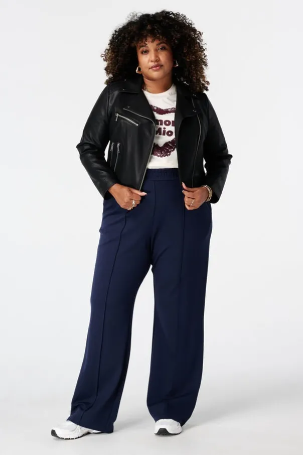 Wide leg pantalon