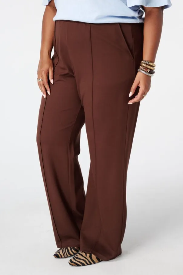 Wide leg pantalon