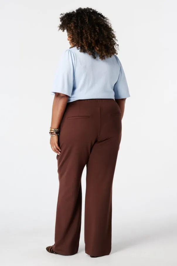 Wide leg pantalon