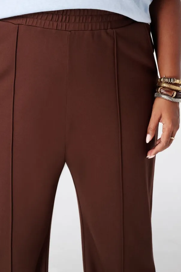 Wide leg pantalon