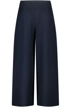 Wide leg pantalon met plooien